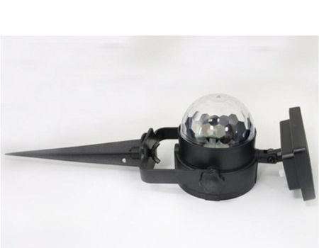 Solar Rotation Light Solar Party Light Outdoor Landscape Path Rotating Projector Light ...
