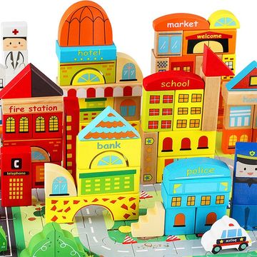 China Education Learning Toy Building Blocks Toys Education City ...