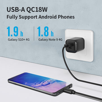 tipo adaptador de carga rápido del puerto dual 20W del cargador del teléfono celular del enchufe BRITÁNICO de la UE de los E.E.U.U. del cargador del teléfono móvil de c