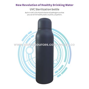 Buy Wholesale China Uvc Led Light Sterilizing Thermos Water Bottle
