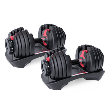 China Dumbbells Set 10kg-60kg Fitness Chrome Adjustable Dumbbell ...