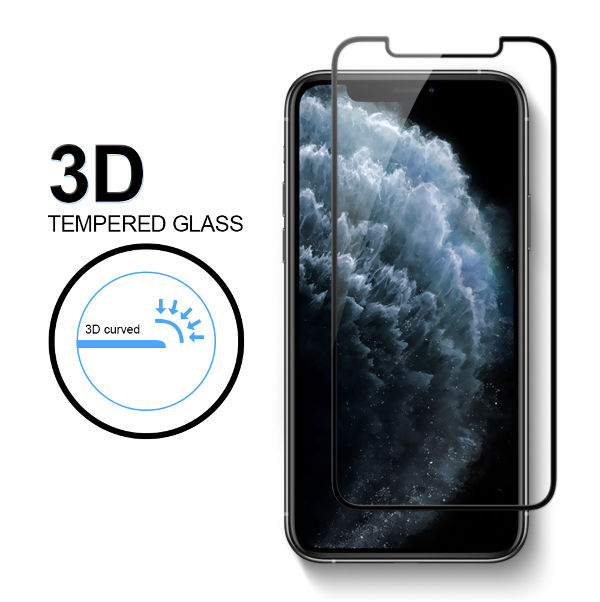 China 2 5d High Definition Tempered Screen Glass Protector For Iphone 11 Pro On Global Sources 2 5d Tempered Glass Clear Glass Protector Color Frame Glass