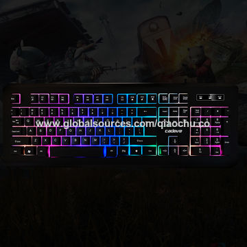 Mini clavier sans fil rétroéclairé noir (backlit) – Bill