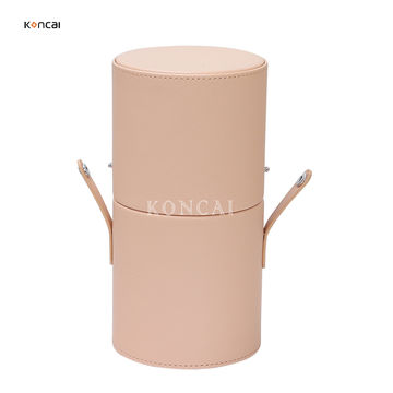 Buy Wholesale China Koncai New Style Of Makeup Brush Case Cylinder Makeup  Brush Holder Brushes Case Bag Cup Storage & Makeup Brush Holder at USD 6.8