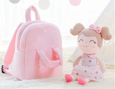 custom plush backpack