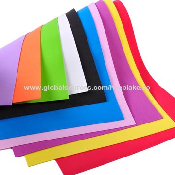 Buy Wholesale China Wholesale Color Printed Eva Foam Sheets/ Foamiran For  Kids Diy Handmade & Hobby & Crafts & Eva Foam Sheet at USD 0.04