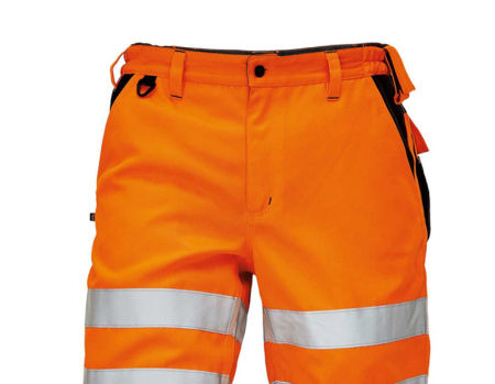 Adults Hi Vis Shorts With 2 Side Pocket Mens Work Wear Reflective Shorts Pants