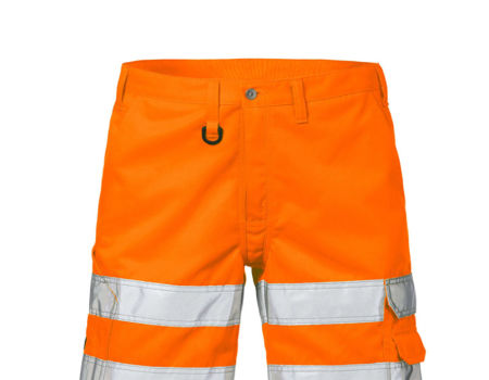 Mens High Visibility Safety Shorts Adult Work Sports Wear Reflective Half Pants 
