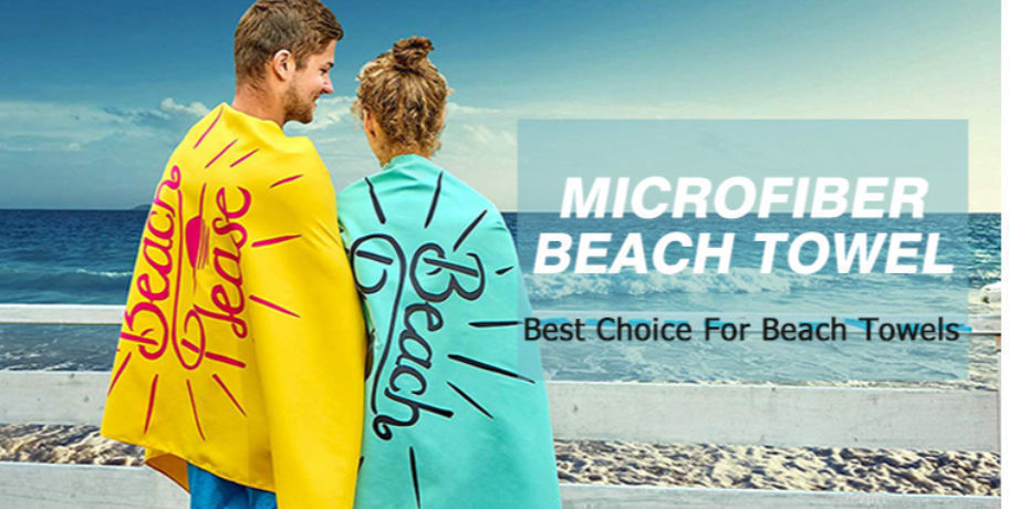 Custom microfiber beach discount towels