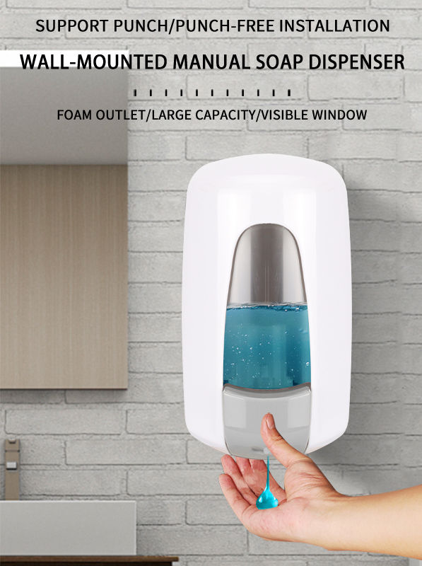 China Soap dispener,, 1000ML wall mounted liquid hand wash lotion ...