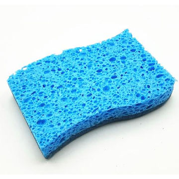 Wholesale S shaped scouring pad sponge bowls and pots dishcloth