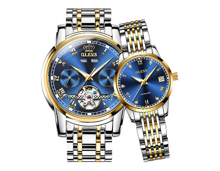 automatic couple watch