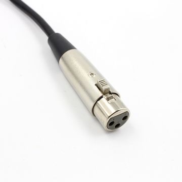 Câble de microphone USB XLR femelle vers USB Mâle Microphone Câble de liaison Studio Adaptateur Audio Connecteur