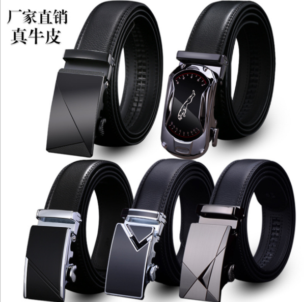 Buy Wholesale China Oem Fw24 Newest Men Genuine Leather Belts, Women's Belt  Versatile Classic Square Pinhole Jeans Belt & Belt at USD 10