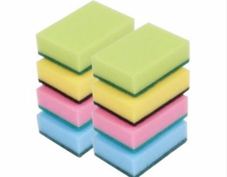 20 Pack Kitchen Cleaning Sponges,Non-Scratch for Dish,Scrub Sponges for Kitchen Cleaning, Pan, Dish, Bowl, Size: 11*7*2.5cm