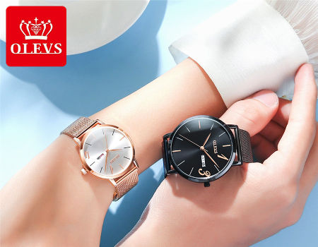 Buy Wholesale China 2021 Luxury Couple Watches Pair Men And Women 