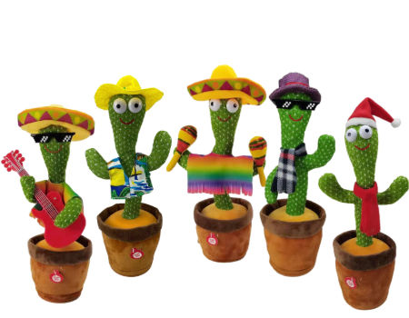 electronic cactus plush toys