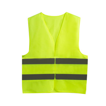China Safety security visibility work clothes yellow safety running ...