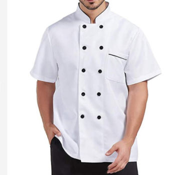 Leorenzo Modeling HN-03 Men Chef Jacket/Chef Coat in 10 Colors 
