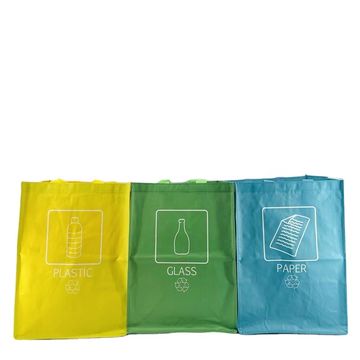 Buy Wholesale China New Style Environment-friendly Reusable Trash Bag  Laminated Pp Woven Sorting Garbage Bags & Garbage Bag at USD 0.49