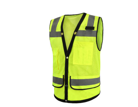 Mens Ladies High Viz Safety Reflective Work Vests Hi Vis Protective Work Wear! 