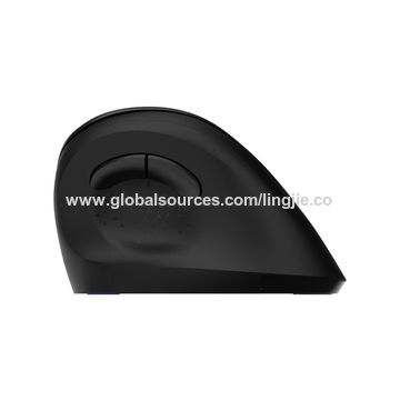 Souris verticale sans fil, souris ergonomique à 6 boutons, DPI réglable, molette de défilement élégante type cerise