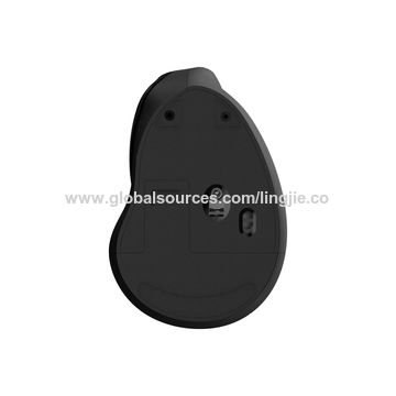 Souris verticale sans fil, souris ergonomique à 6 boutons, DPI réglable, molette de défilement élégante type cerise