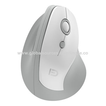 Souris verticale sans fil, souris ergonomique à 6 boutons, DPI réglable, molette de défilement élégante type cerise