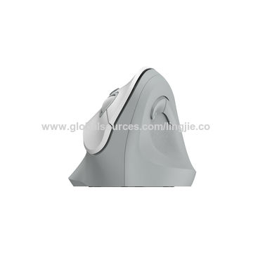 Souris verticale sans fil, souris ergonomique à 6 boutons, DPI réglable, molette de défilement élégante type cerise