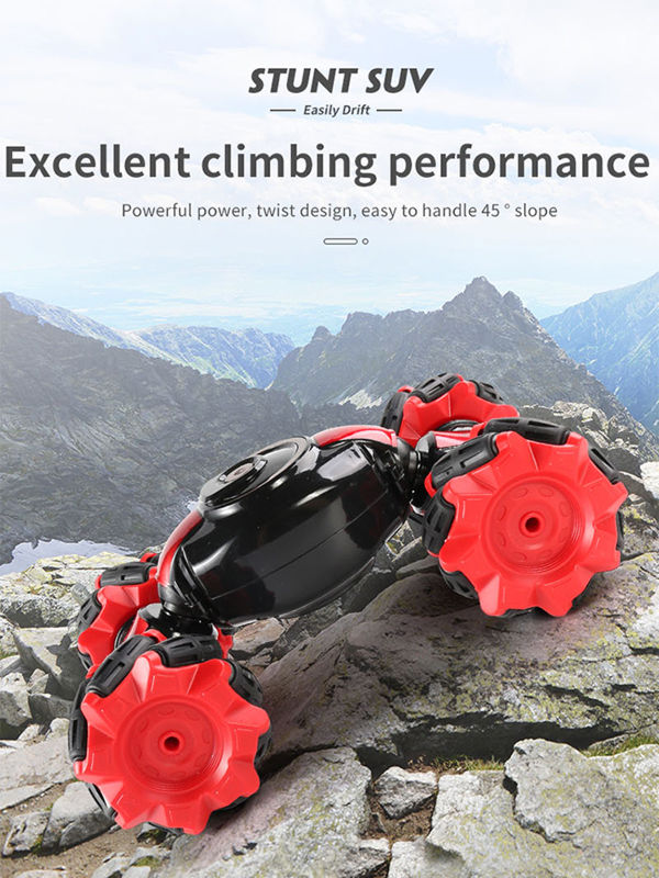 4WD 2.4GHz Remote Control Car Double Sided RC Rock Crawler Gesture Control Car RC Stunt Car supplier