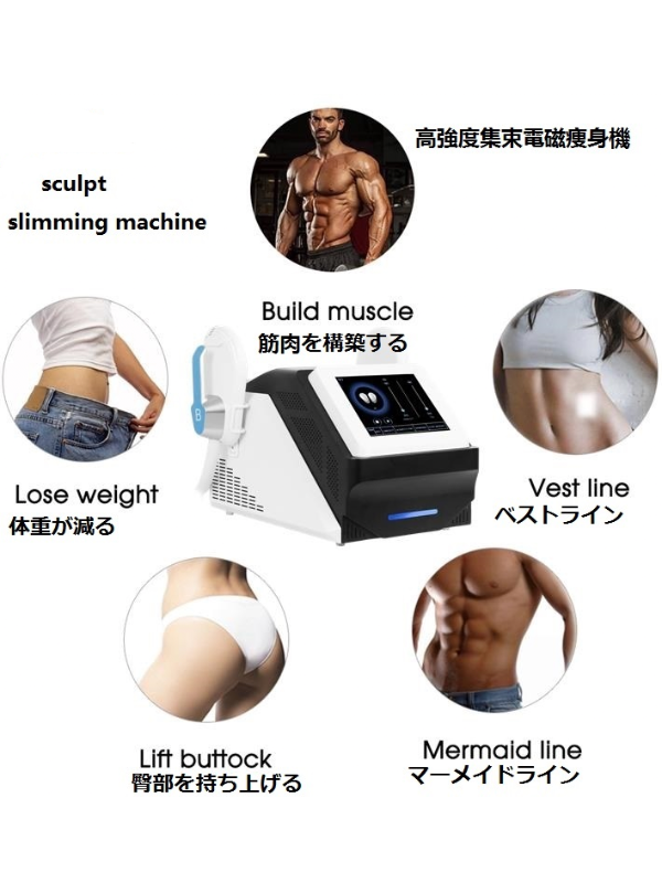 EMS Muscle Stimulator | EMS Body Slimming Machine to Reduce Obesity |  Rehabilitation Therapy