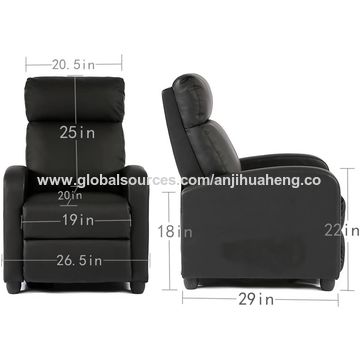 Nordic Recliner Living Room Sofa Gaming Massage Lounge Lazy Bed