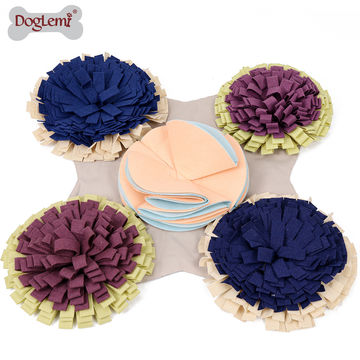 Buy Wholesale China Diy Dog Snuffle Slow Eating Training Mat Bowl ,3 Levels  Snuffle Mat For Dogs Pet Feed & Dog Snuffle Mat at USD 3.05