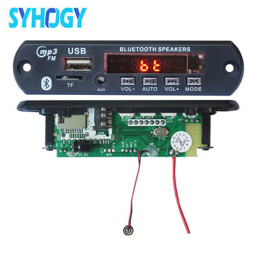 Mini bluetooth speaker circuit board, with 5.1 speaker remote control, professional speaker PCBA