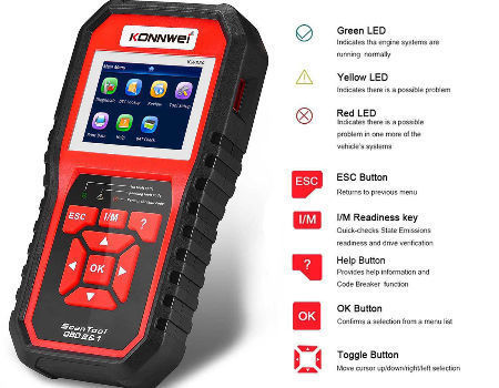 China Wholesale Konnwei Kw850 Obd1 Obd2 Car Automotive Engine Diagnostic Scanner Tool On Global Sources Car Fault Code Scanner Automotive Scanner Escanner Automotriz