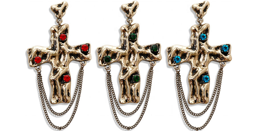 Crucifix Cross Earrings Men \u0026 Christmas 