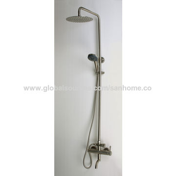 Buy Wholesale China Sanitary Ware Wall Mounted Cold Hot Water Mixer Bath  Shower Faucet Rain Shower Set & Shower Set at USD 35