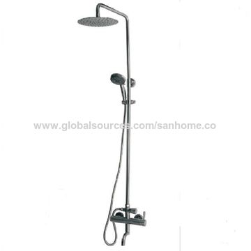 Buy Wholesale China Sanitary Ware Wall Mounted Cold Hot Water Mixer Bath  Shower Faucet Rain Shower Set & Shower Set at USD 35