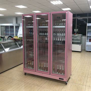 Buy Wholesale China Glass Door Refrigerator Coca Cola For Supermarket & Glass  Door Fridge at USD 900