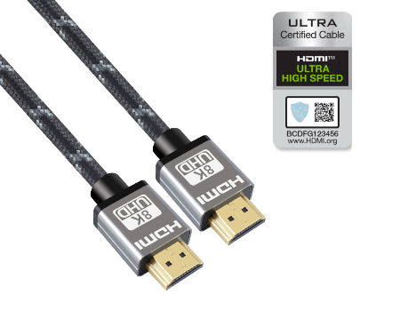 Cable de 2m HDMI 2.0 Certificado Premium de alta velocidad con