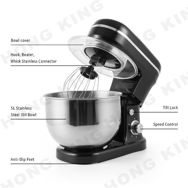 Kitchen in the box Stand Mixer,3.2Qt Small Electric Food Mixer,6 Speeds  Portable