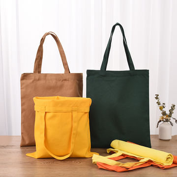Heavy Duty Canvas Tote Bag Cotton Shopping Handbag Blank Tote