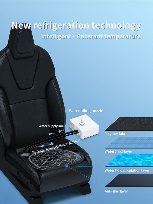 car seat water cushion auto cooling