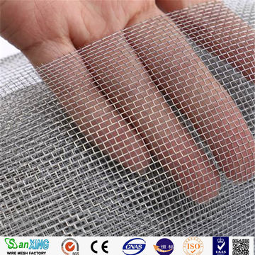 China 12x12-32x32 Electro Galvanized Fly Insect Window Screen ...