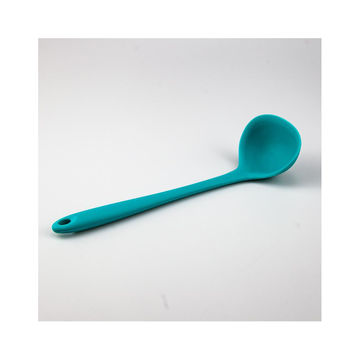 2PCS Mini Silicone Cooking Spoon, Nonstick Heat Resistant Slotted