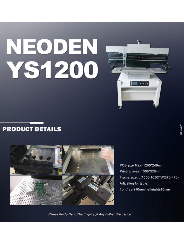 Bulk Buy China Wholesale Neoden Ys1200 Smt Equipment Semi-automatic Stencil  Printer Pcb Solder Paste Stencil Printer Machine $5599 from Hangzhou Neoden  Technology Co.,Ltd.