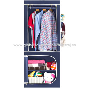 Portable Wardrobe Closet Foldable Clothes Cabinet Organizer w