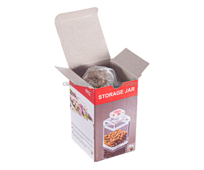 Buy Wholesale China Cookie Jars Creative Fashion Plastic Sealable Jar  Airtight Coffee Canister Acrylic Sealed Jar & Acrylic Airtight Jar at USD  1.96