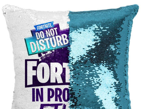 fortnite sequin cushion
