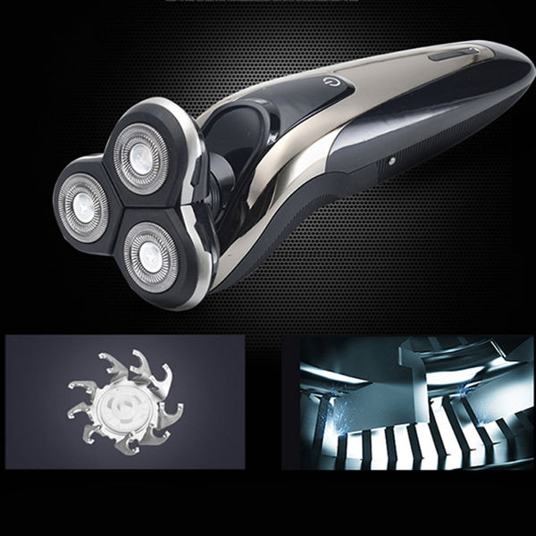 China Triple head Electric Shaver rechargeable Cordless 3 Heads Men Electric Shavers on Global